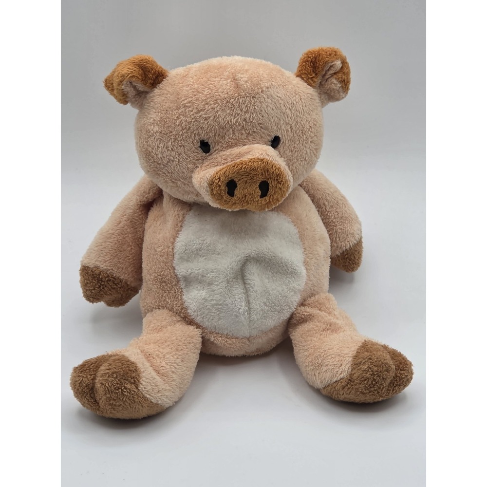Ty‎ Pluffies Corkscrew Pig Lovey Plush TyLux EUC As Seen On Baby Einstein